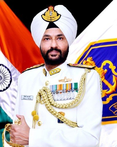 Portrait of Rear Admiral Iqbal Singh Grewal
