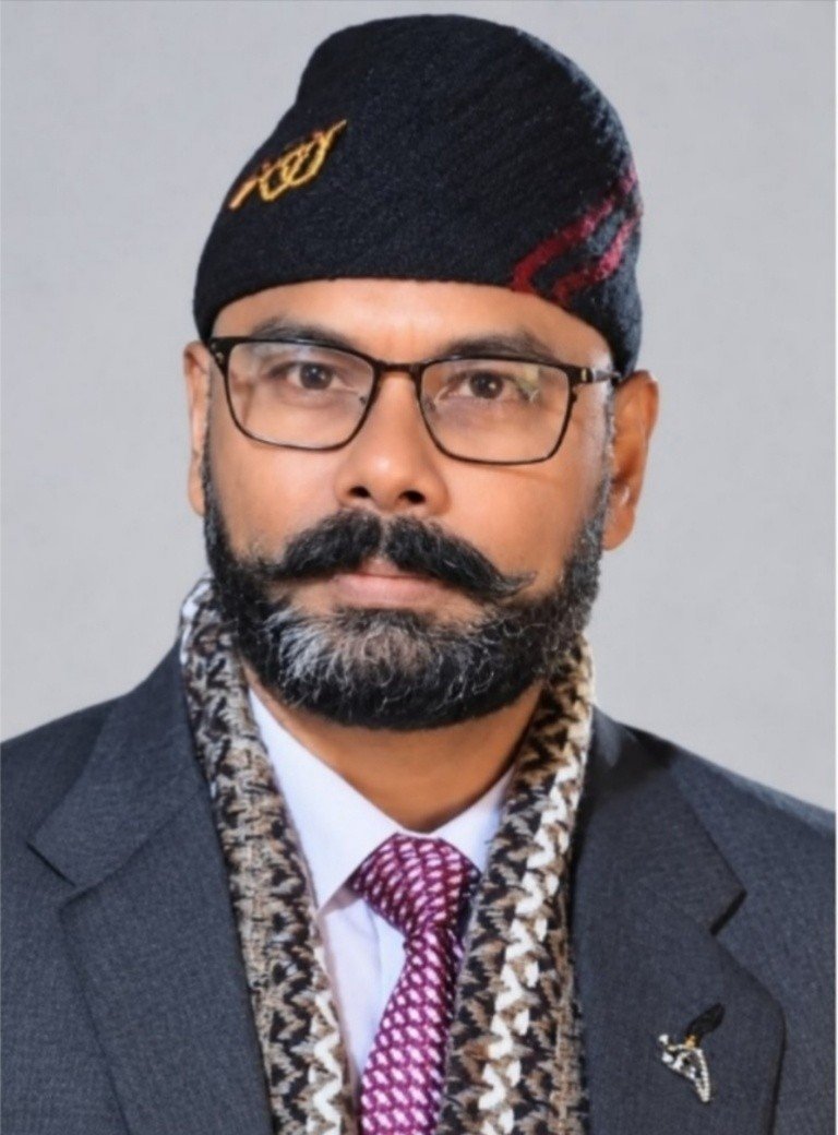 Portrait of Colonel Pankaj Bhagwati (Retd.)